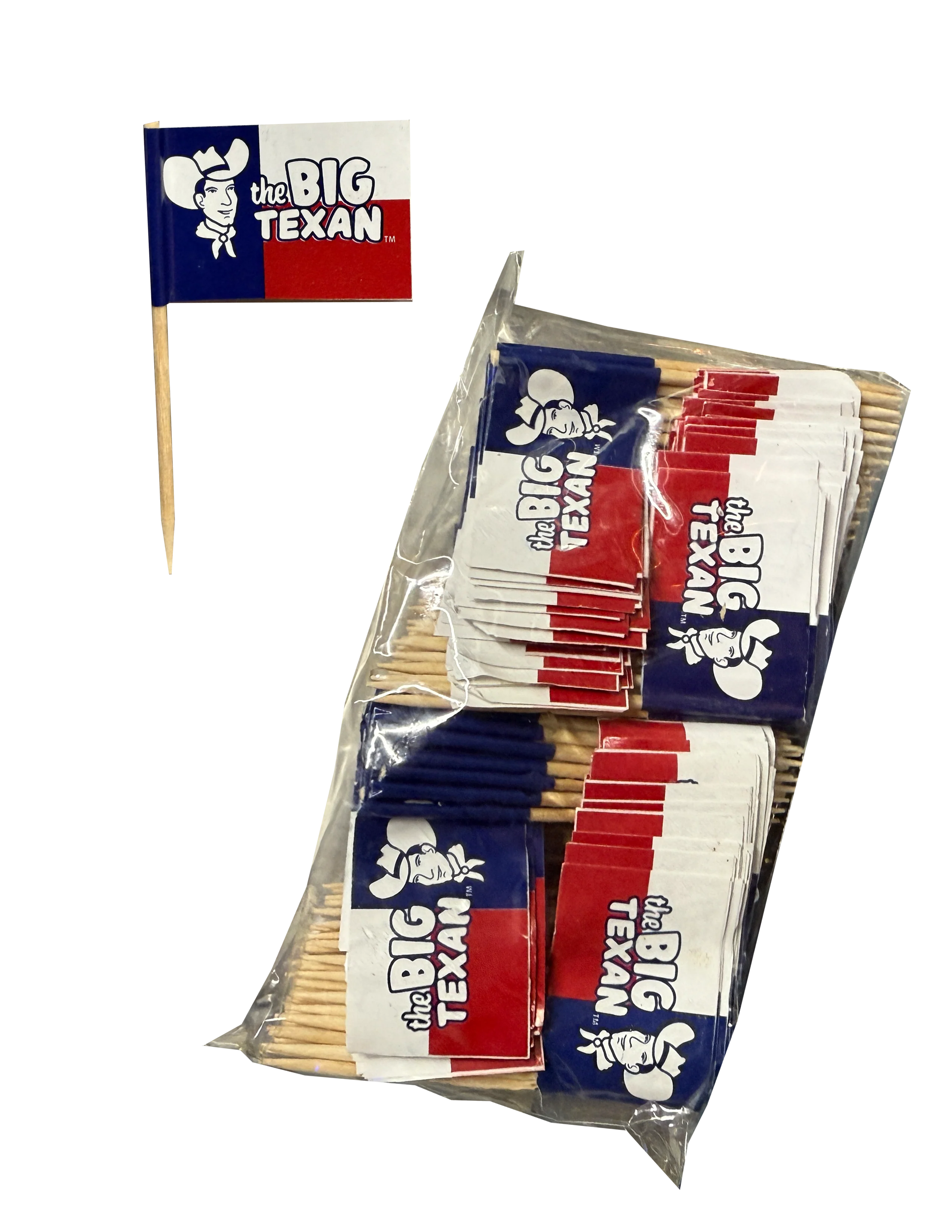 Big Texan Flagged Toothpicks - Pack of 200 - Image 4