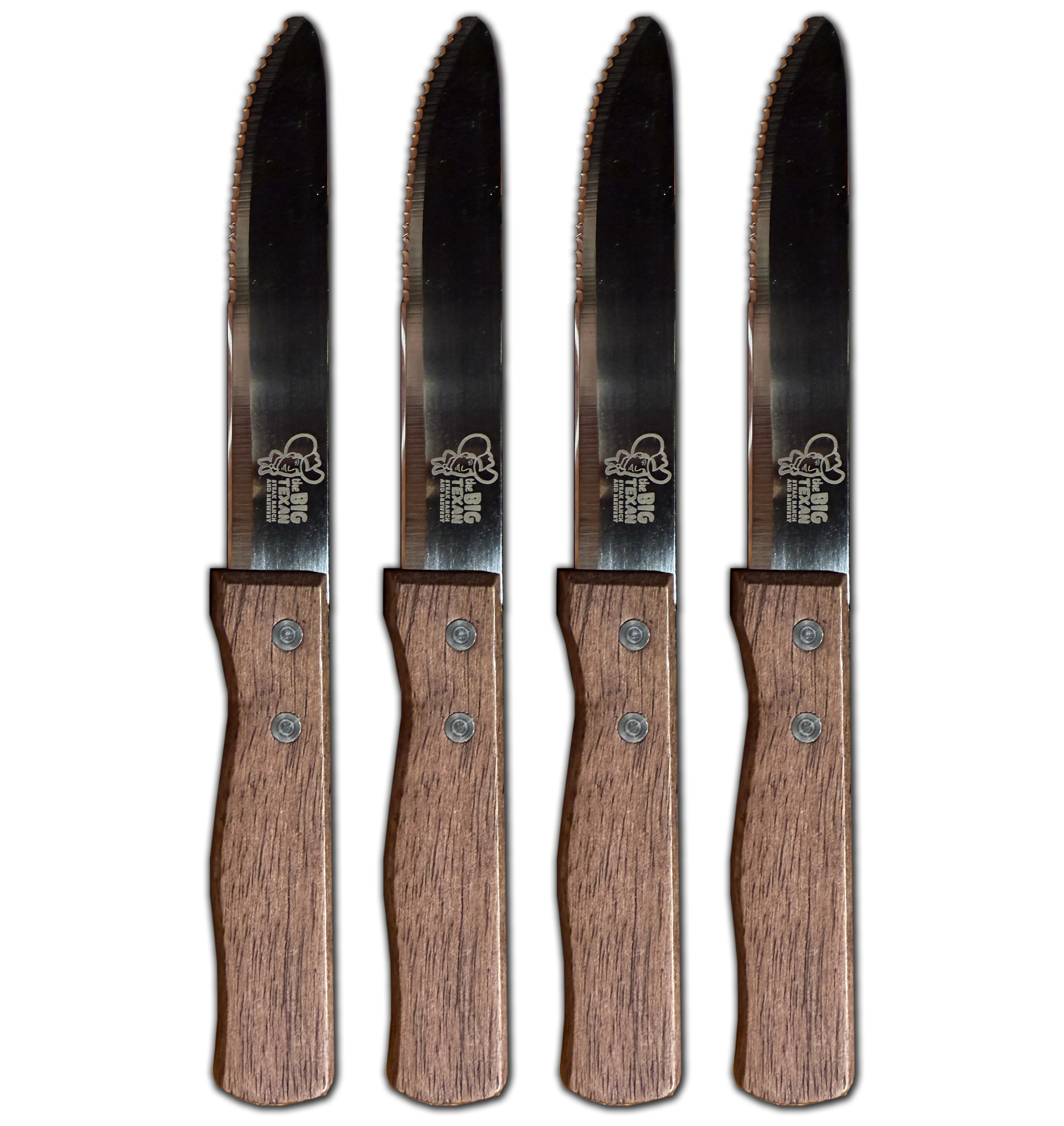 Big Texan Laser-Engraved Steak Knife – 9.5" Stainless Steel - Image 3