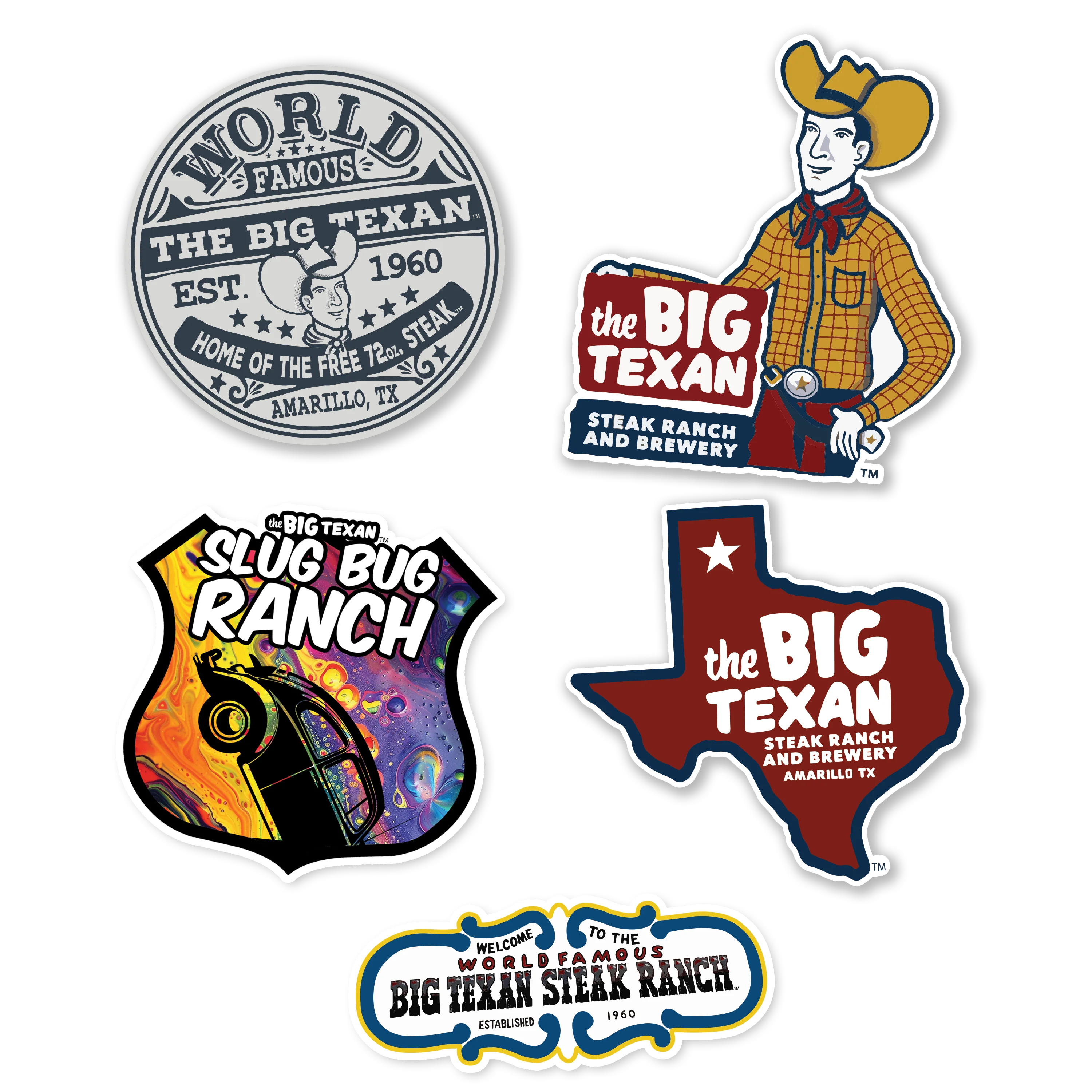Keychains, Patches & Stickers